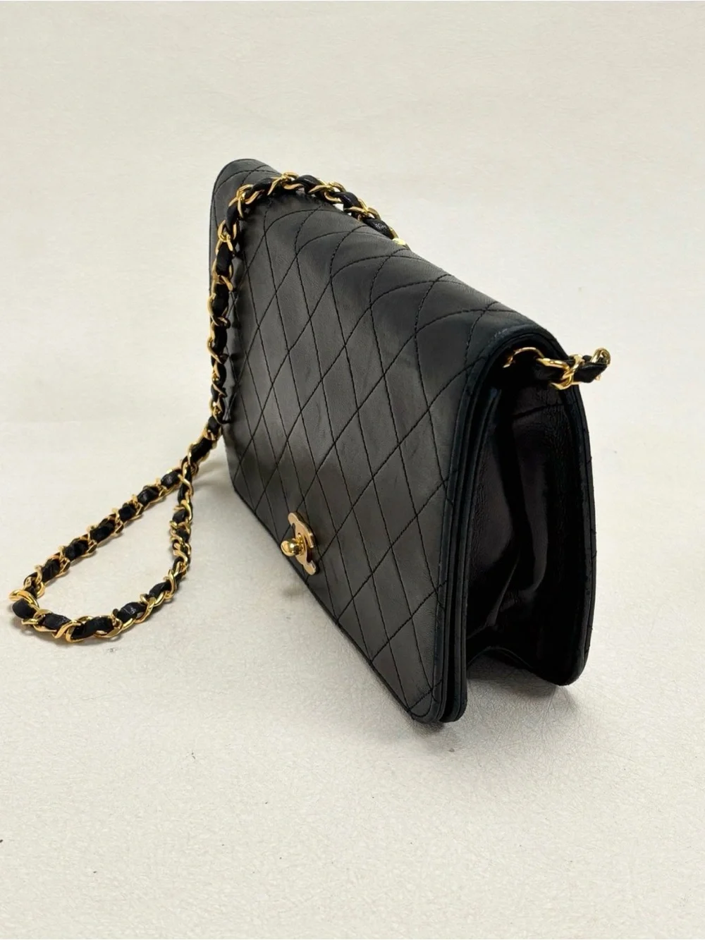 Vintage Chanel Classic Full Flap Shoulder Bag